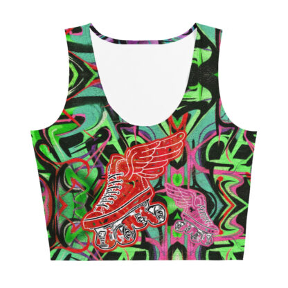 Street Life Women's Roller Skate Crop Top